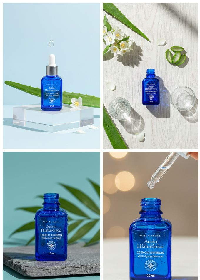 🌟 Ácido Hialurónico – Esencia Anti-Edad